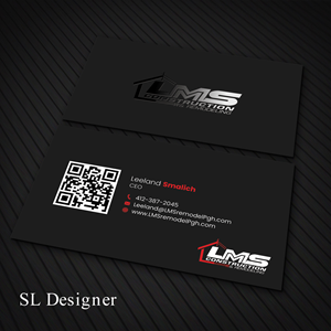 Visitenkarten-Design von SL Designer für LMS Construction and Remodeling, LLC | Design: #28768996