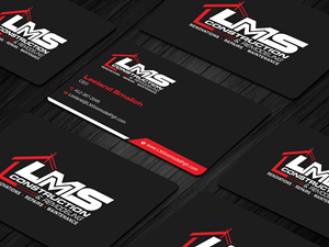 Visitenkarten-Design von Uttom 2 für LMS Construction and Remodeling, LLC | Design: #28767567