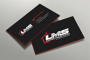 Visitenkarten-Design von Uttom 2 für LMS Construction and Remodeling, LLC | Design: #28767712