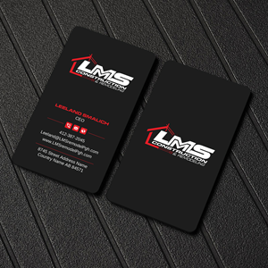 Visitenkarten-Design von Uttom 2 für LMS Construction and Remodeling, LLC | Design: #28767954