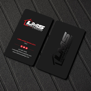 Visitenkarten-Design von Uttom 2 für LMS Construction and Remodeling, LLC | Design: #28767962
