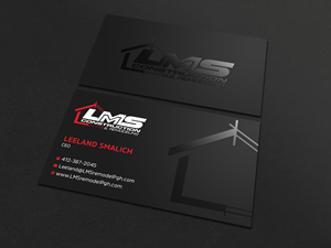 Visitenkarten-Design von Uttom 2 für LMS Construction and Remodeling, LLC | Design: #28768816