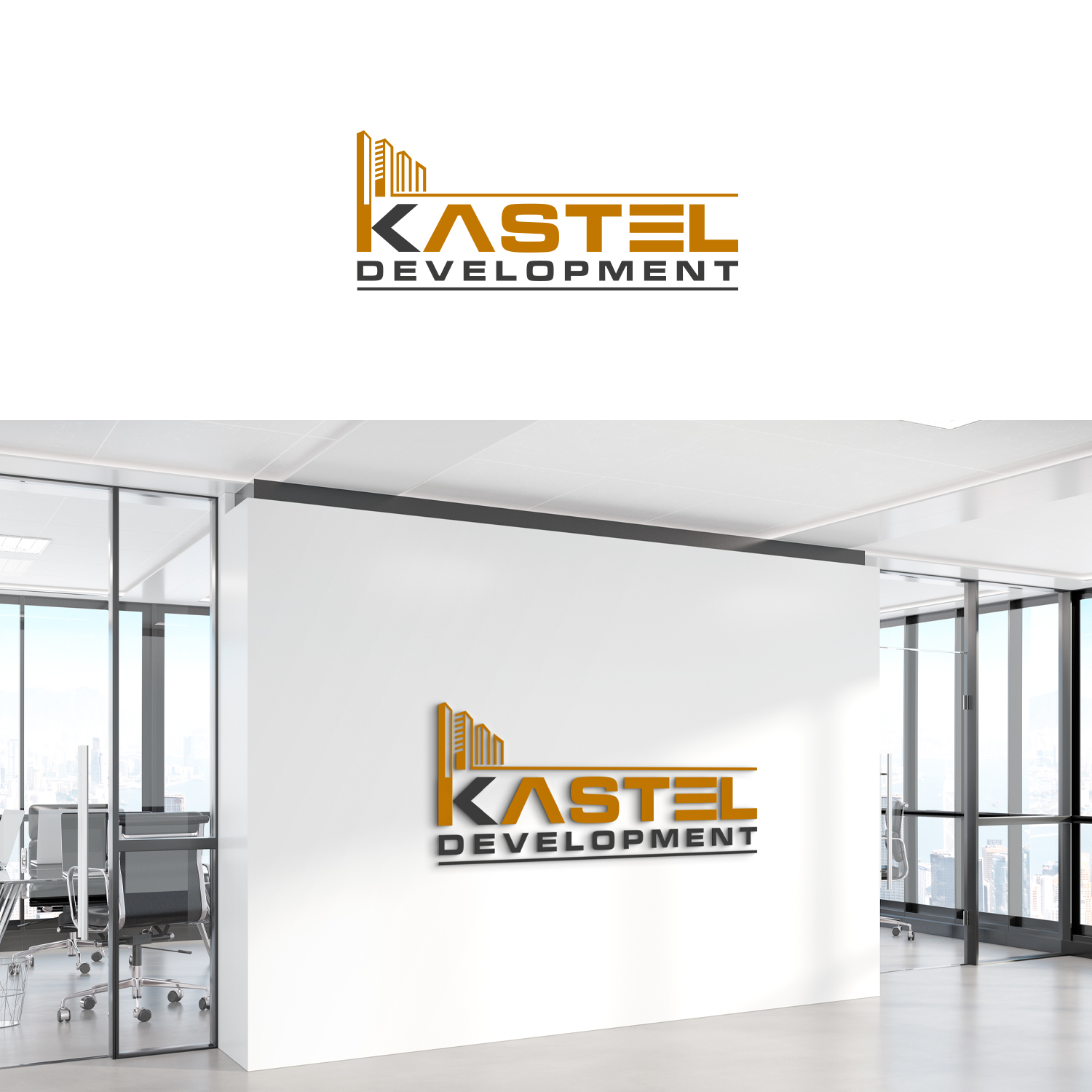 Logo Design by Maxo-Biz for Kastel Development | Design #28776532