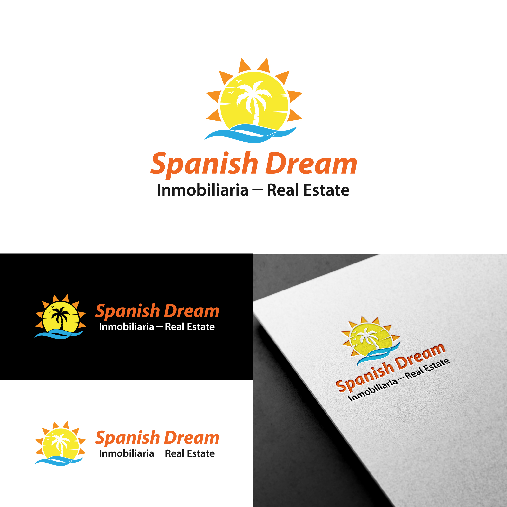 Design de Logo par artbazz pour Spanish Dream Real Estate S.L., B75628917 | Design #28769087