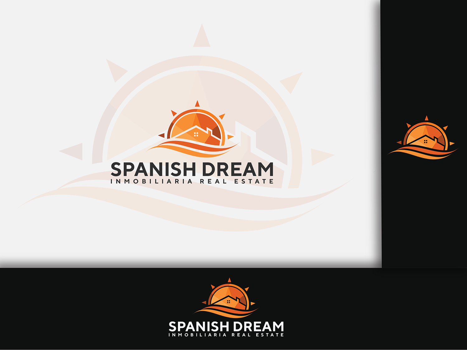 Logo Design by AbrinaDesign for Spanish Dream Real Estate S.L., B75628917 | Design #28770271