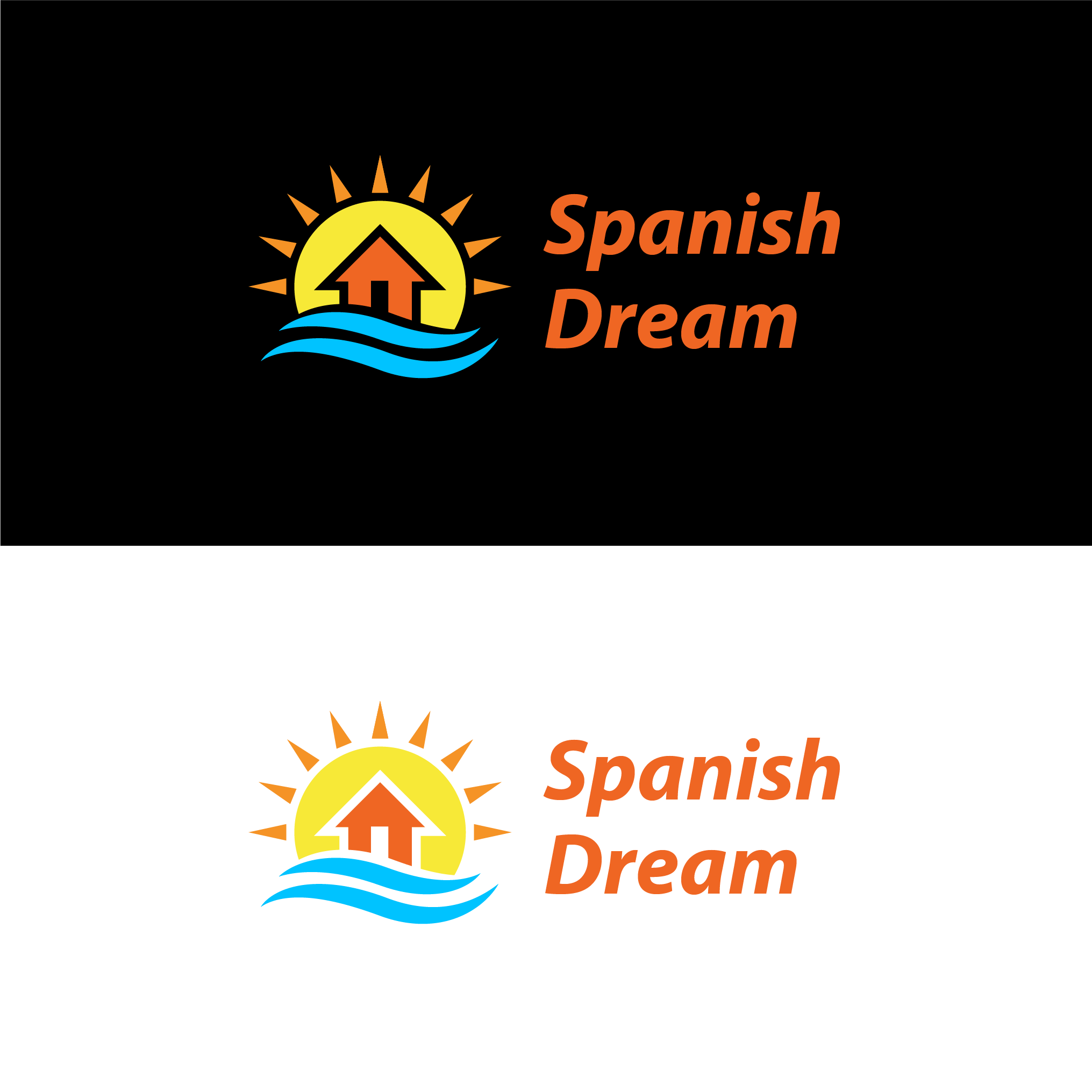 Logo Design by the3kings for Spanish Dream Real Estate S.L., B75628917 | Design #28768948