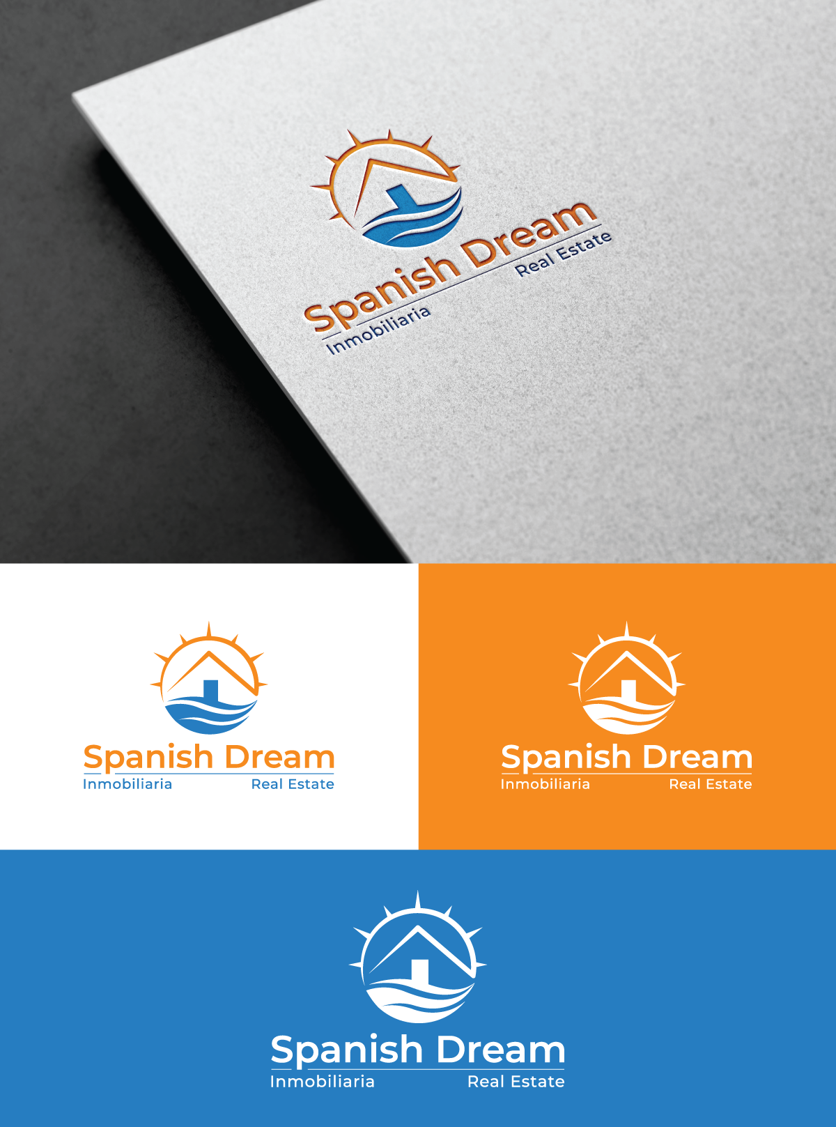 Logo Design by Digi_Design555 for Spanish Dream Real Estate S.L., B75628917 | Design #28792457
