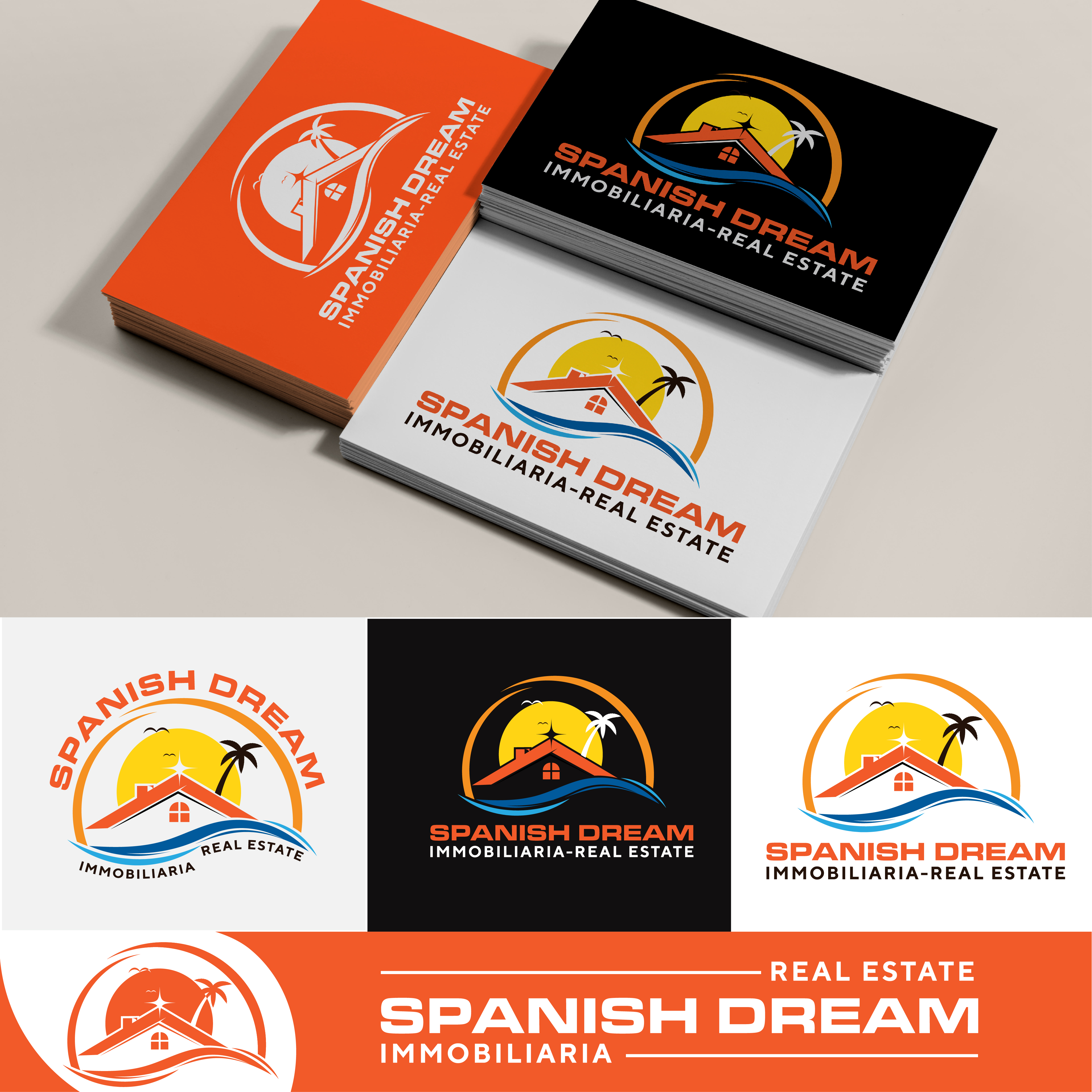 Diseño de Logo por sarrita para Spanish Dream Real Estate S.L., B75628917 | Diseño #28771917