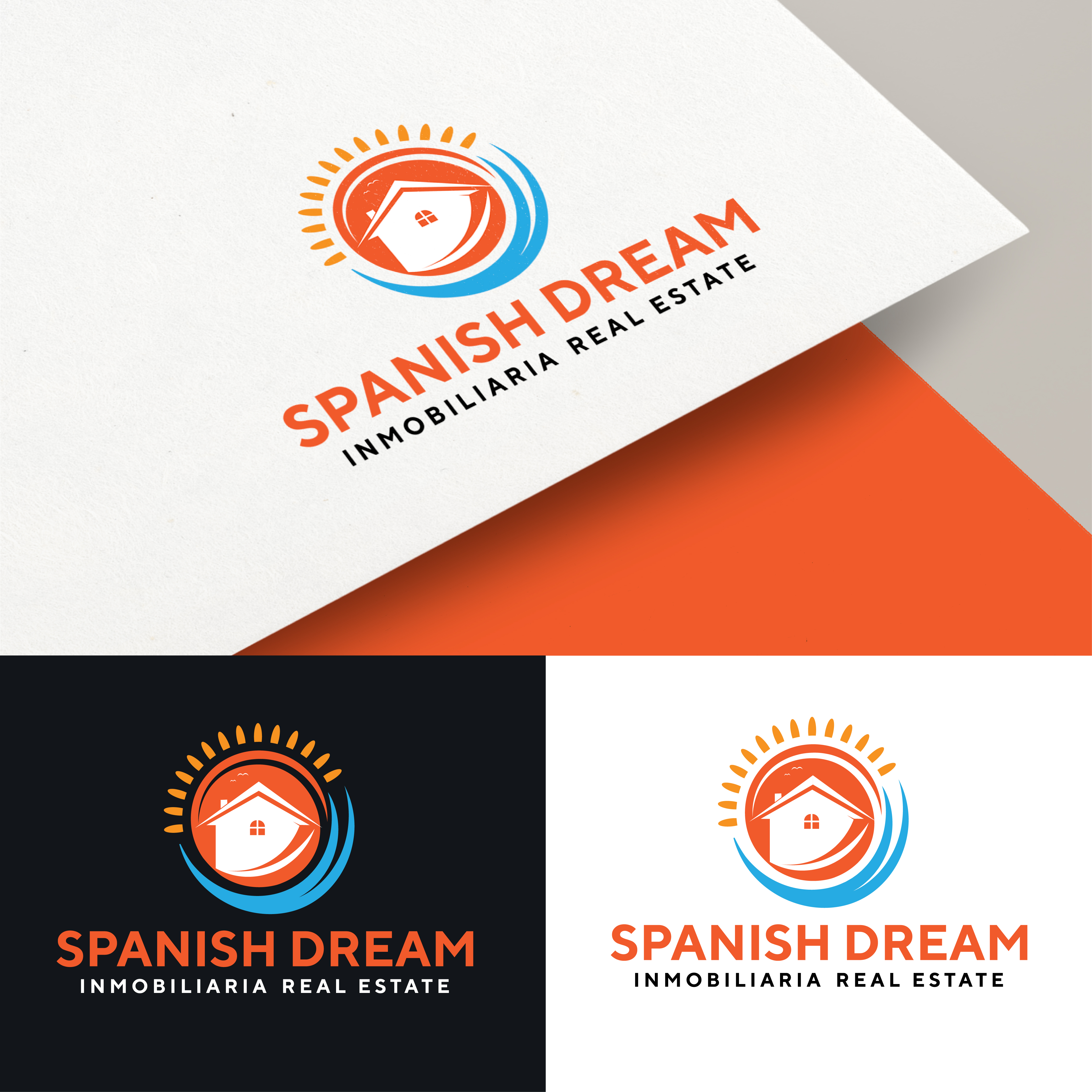 Diseño de Logo por sarrita para Spanish Dream Real Estate S.L., B75628917 | Diseño #28772279