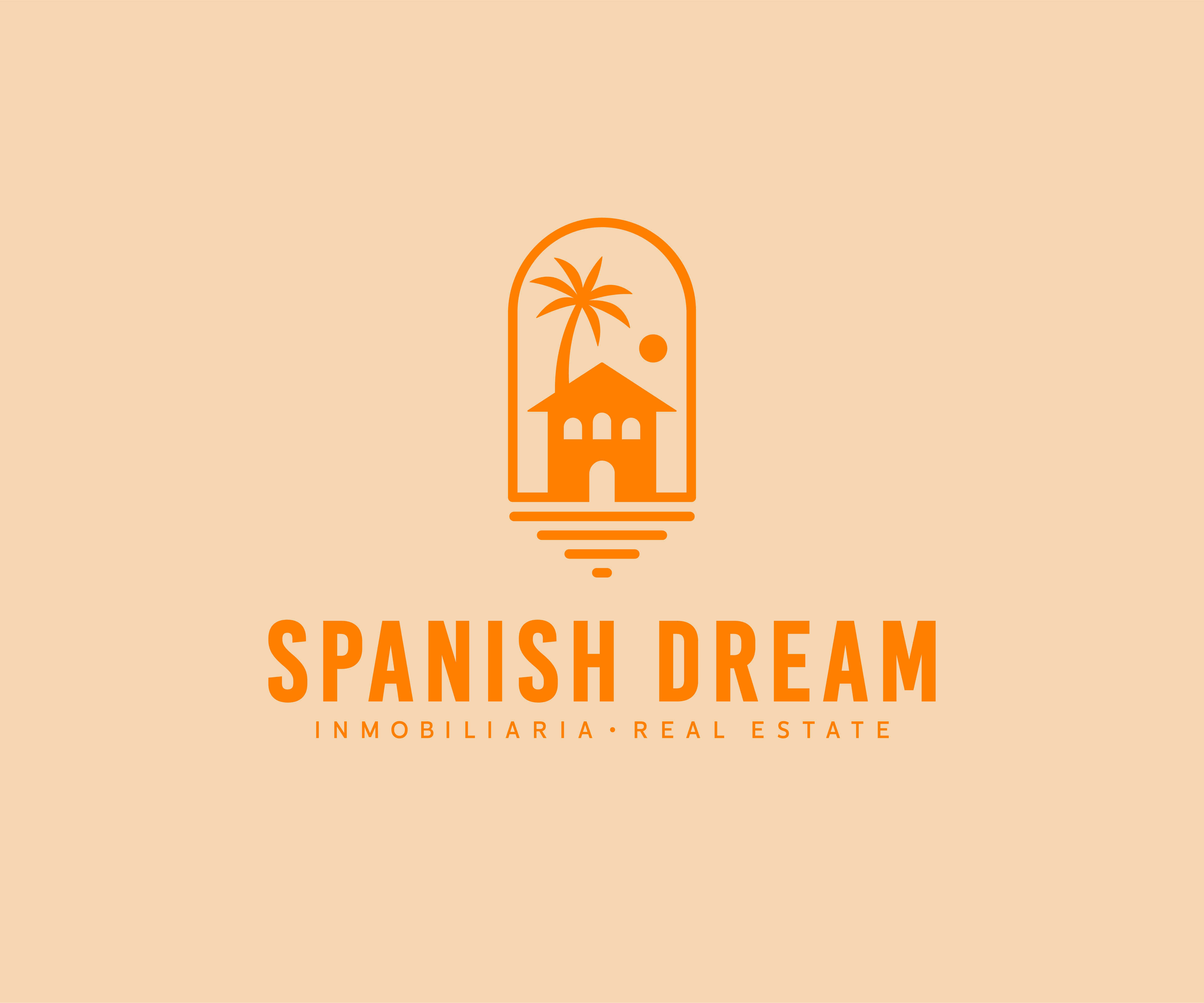 Logo Design by Coffee Bean Studio for Spanish Dream Real Estate S.L., B75628917 | Design #28817314