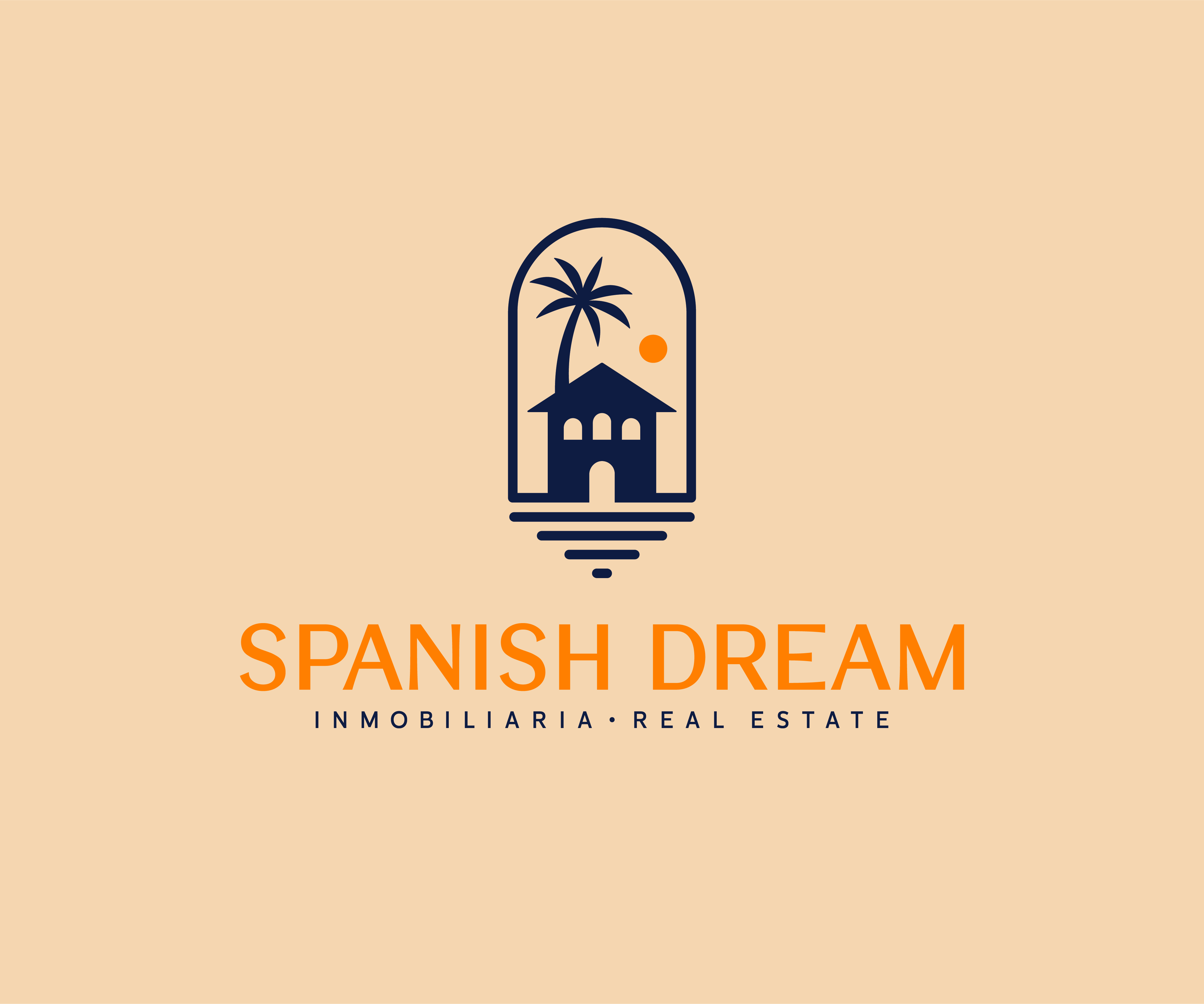 Logo Design by Coffee Bean Studio for Spanish Dream Real Estate S.L., B75628917 | Design #28817324