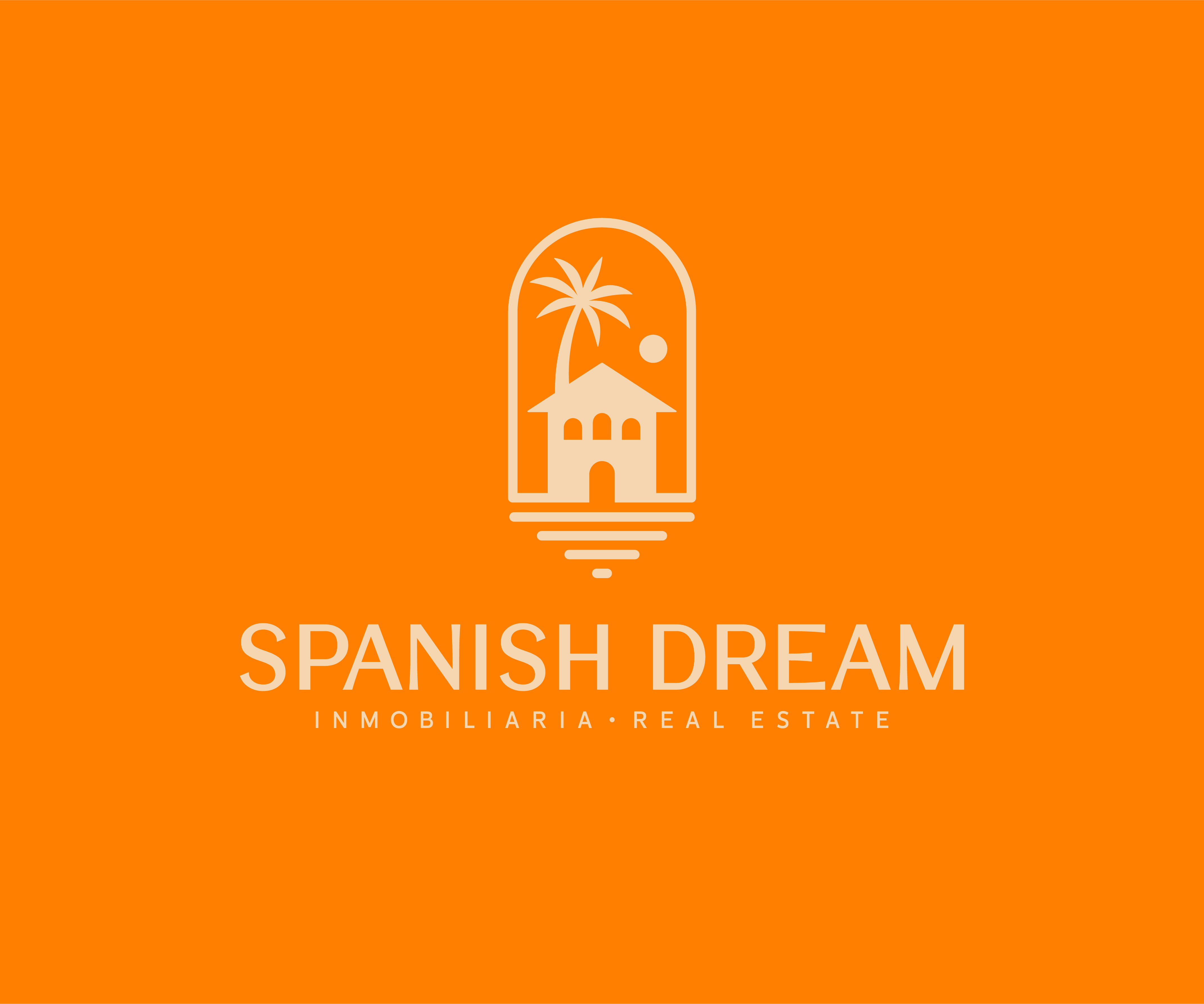 Logo Design by Coffee Bean Studio for Spanish Dream Real Estate S.L., B75628917 | Design #28817326