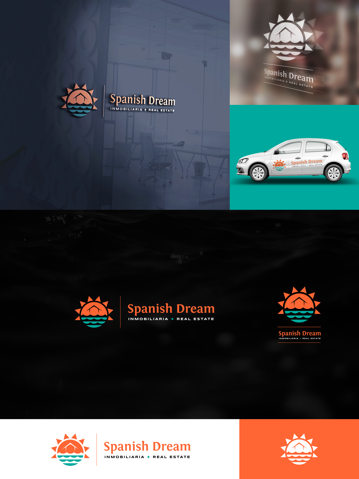 Logo Design by Oleksandr Tovarkov for Spanish Dream Real Estate S.L., B75628917 | Design #28771187