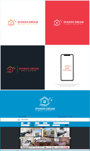 Diseño de Logo por mike edan para Spanish Dream Real Estate S.L., B75628917 | Diseño: #28784377