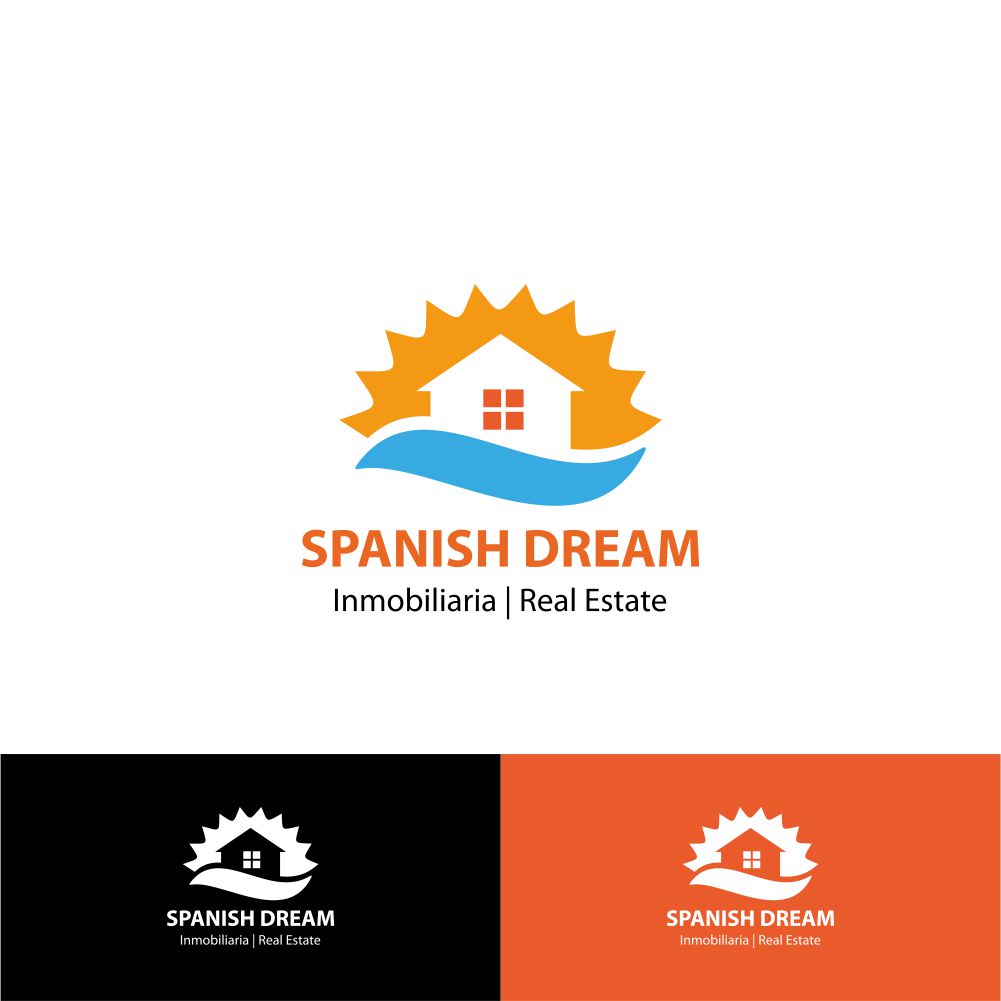 Logo Design by Roz for Spanish Dream Real Estate S.L., B75628917 | Design #28771419