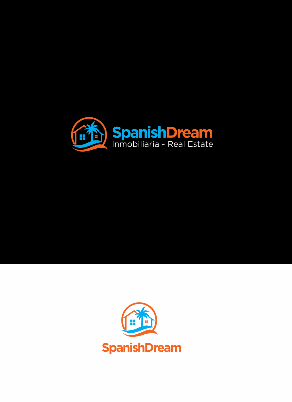 Logo Design by ciolena for Spanish Dream Real Estate S.L., B75628917 | Design #28796870