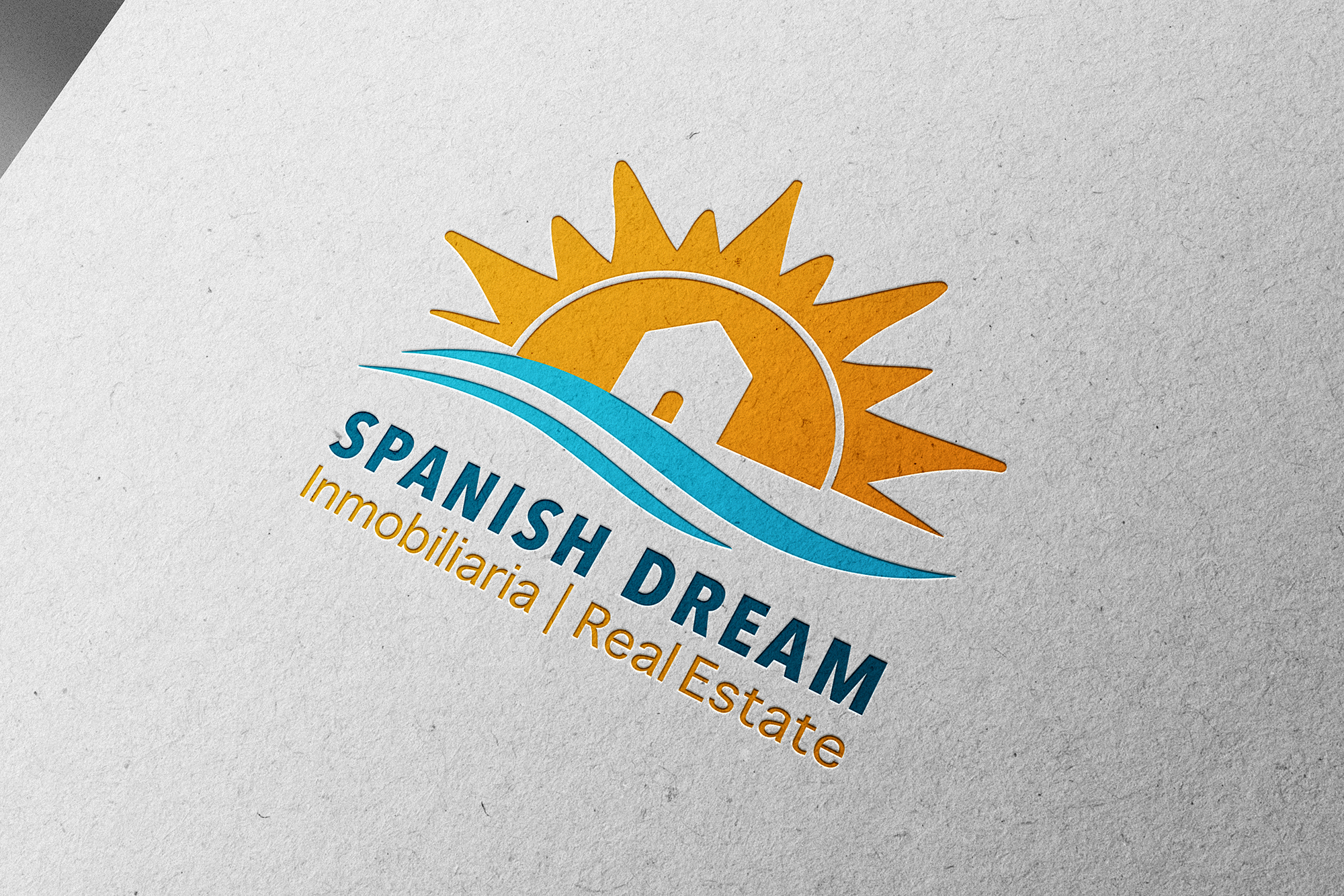 Logo Design by Sunny Hikari for Spanish Dream Real Estate S.L., B75628917 | Design #28773594