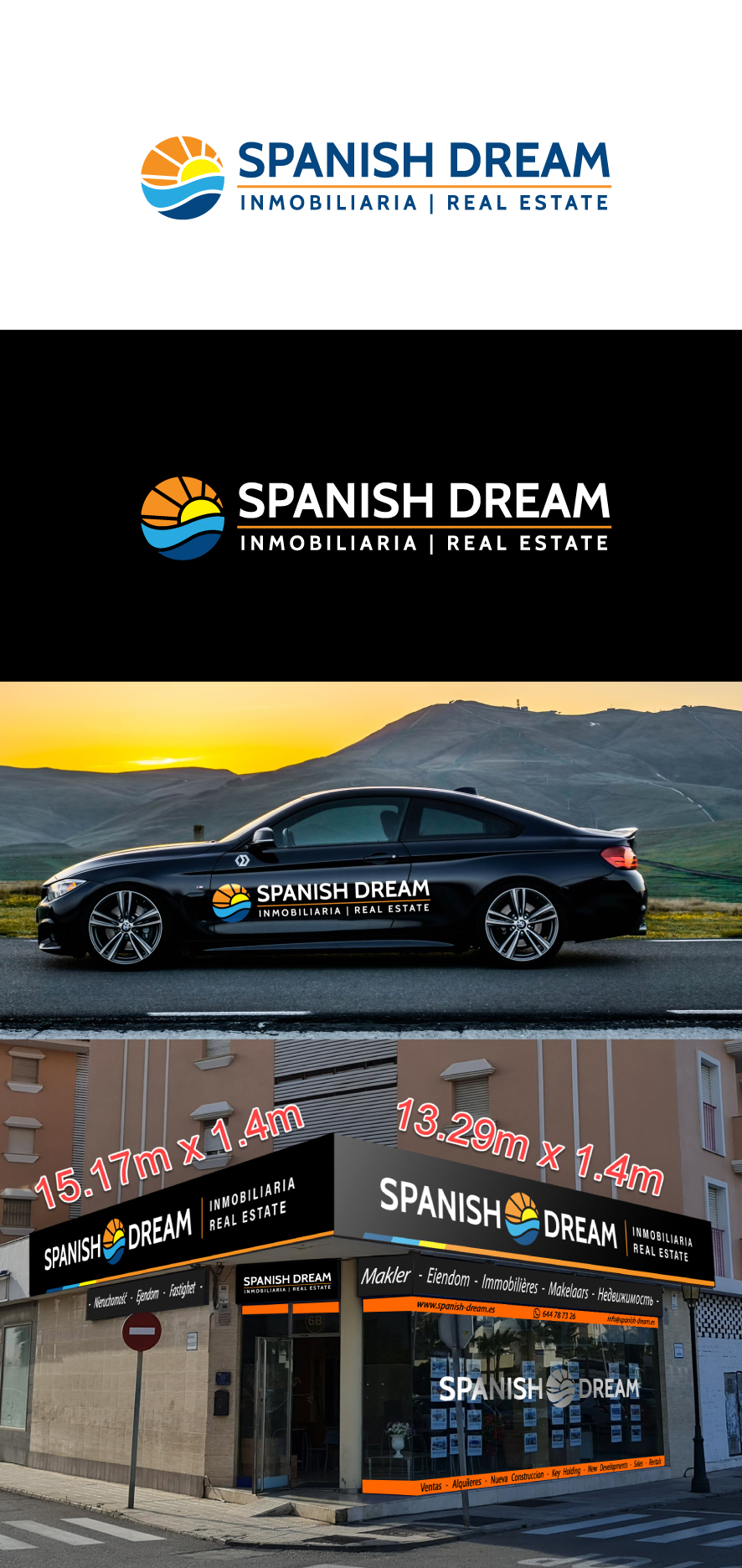 Design de Logo par raigraphics pour Spanish Dream Real Estate S.L., B75628917 | Design #28778987