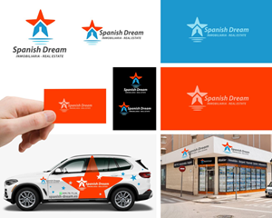 Design de Logo par DesignMX (Renan Mejia) pour Spanish Dream Real Estate S.L., B75628917 | Design : #28769471