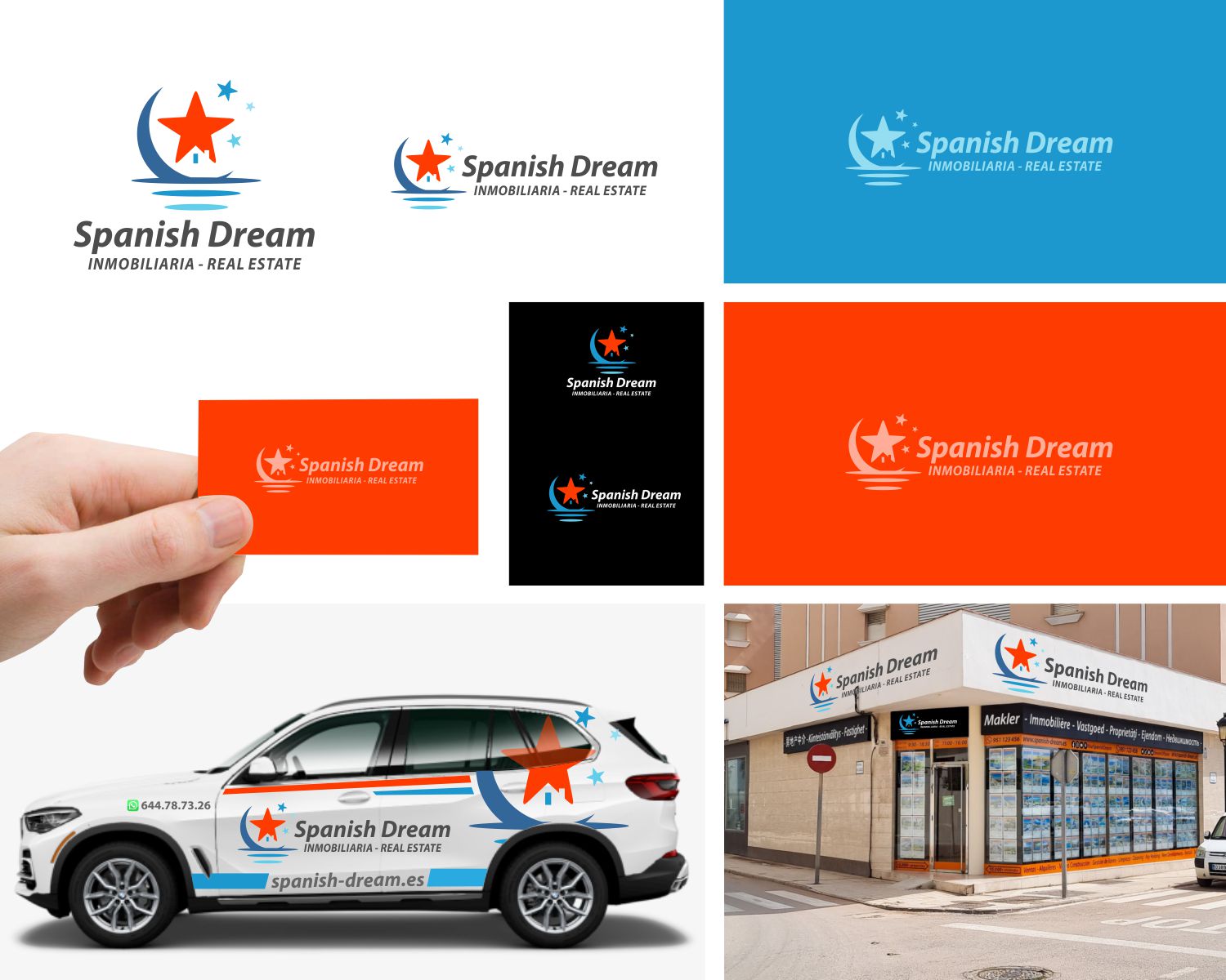 Design de Logo par DesignMX (Renan Mejia) pour Spanish Dream Real Estate S.L., B75628917 | Design #28769500