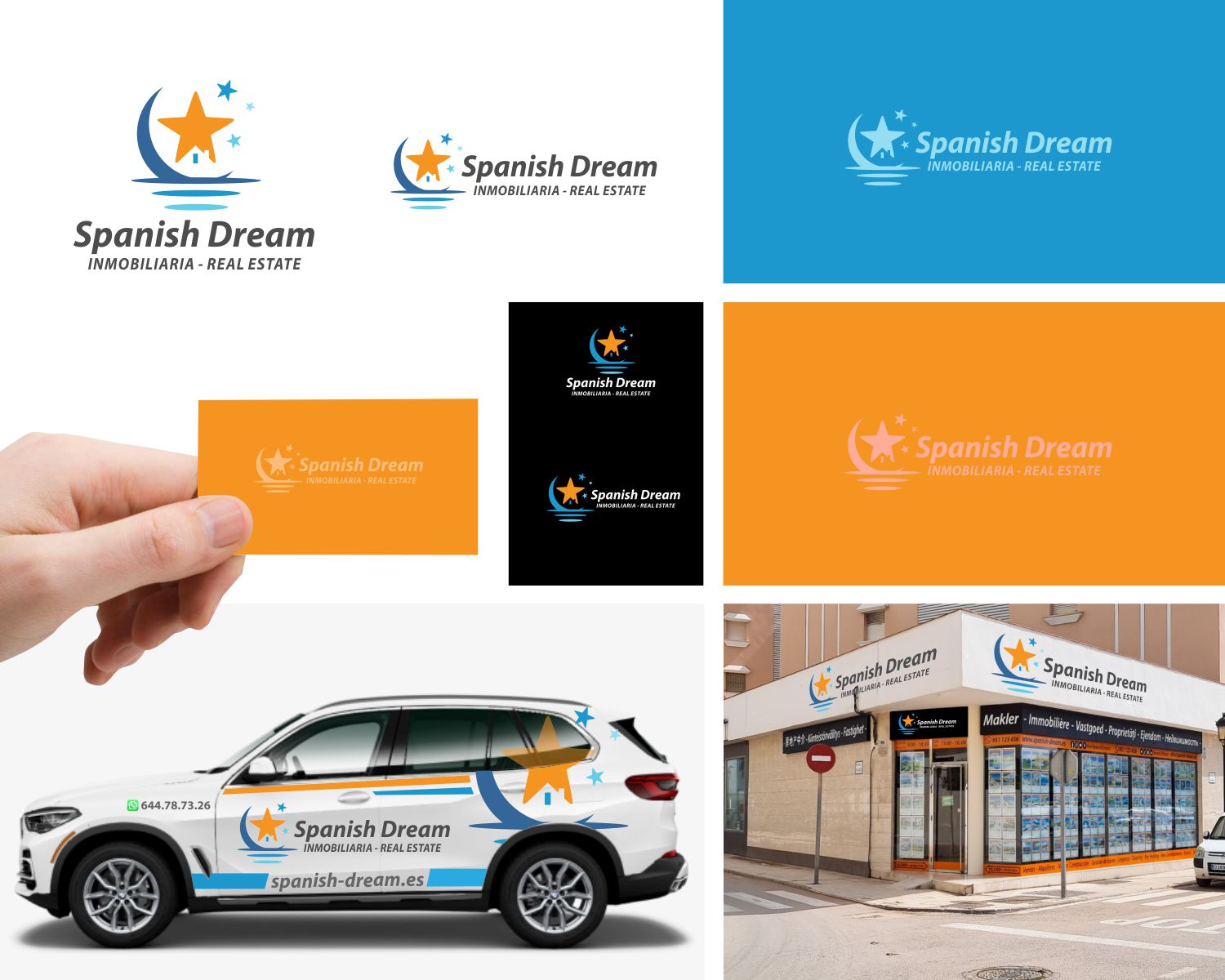 Design de Logo par DesignMX (Renan Mejia) pour Spanish Dream Real Estate S.L., B75628917 | Design #28775136