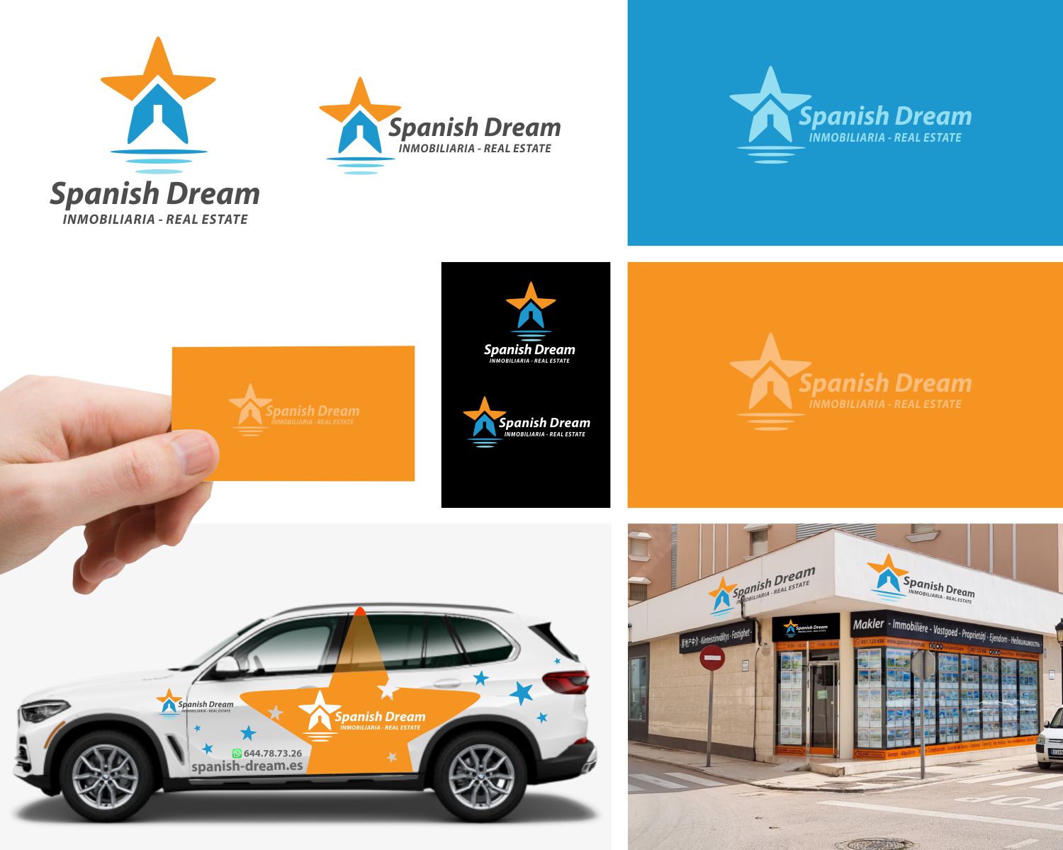 Design de Logo par DesignMX (Renan Mejia) pour Spanish Dream Real Estate S.L., B75628917 | Design #28775139