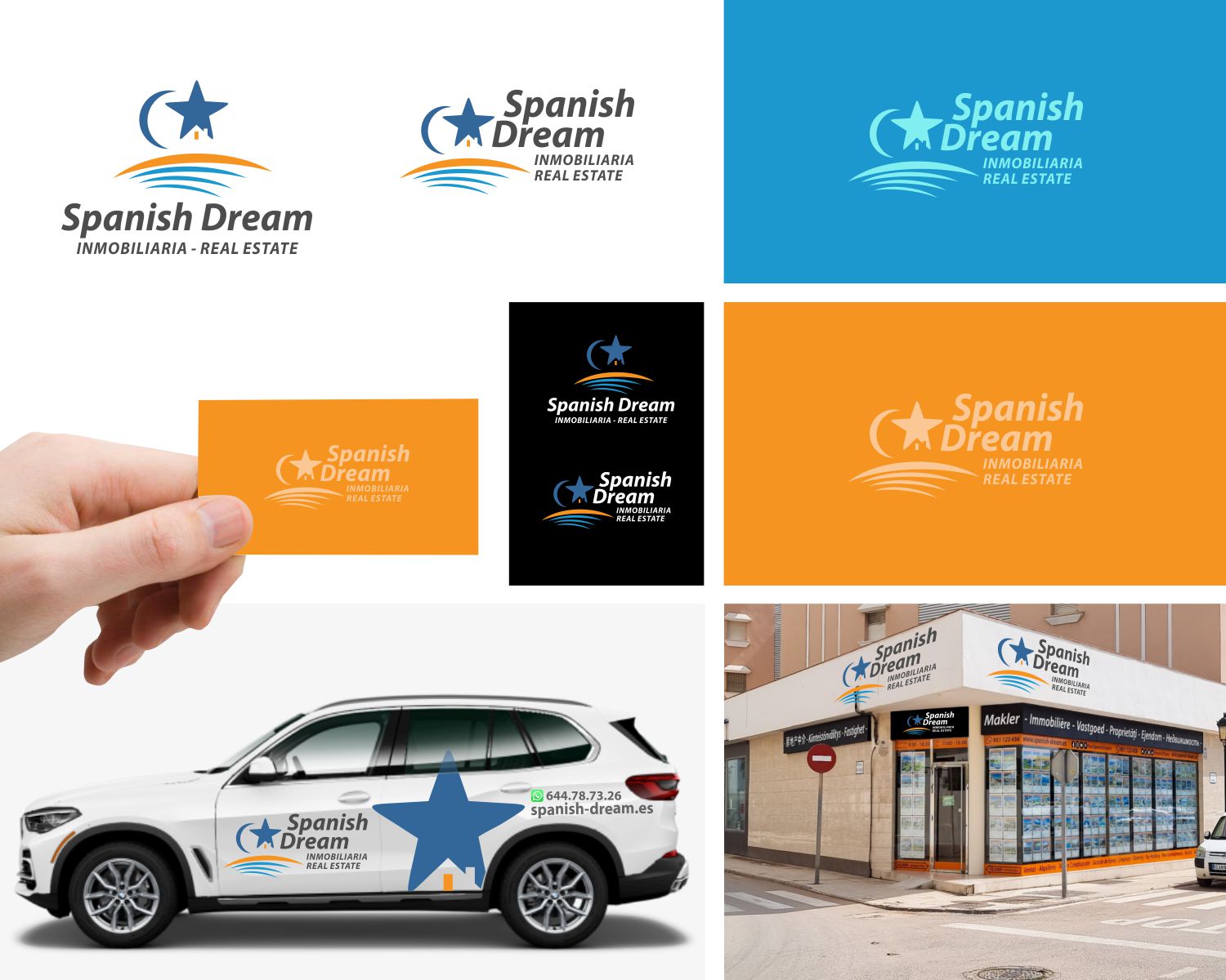 Design de Logo par DesignMX (Renan Mejia) pour Spanish Dream Real Estate S.L., B75628917 | Design #28775263