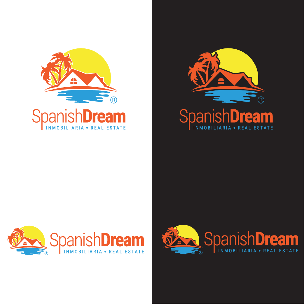 Logo Design by n1ck for Spanish Dream Real Estate S.L., B75628917 | Design #28792972