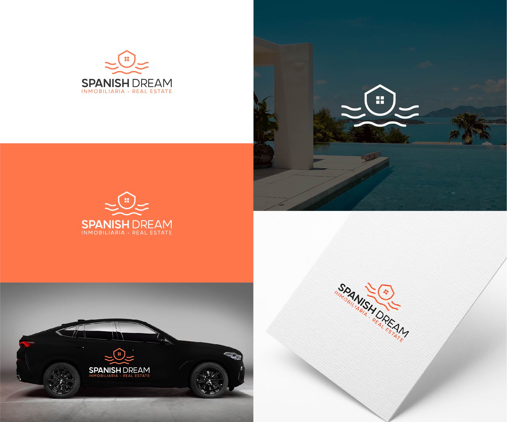Logo Design by bestdesignzzz for Spanish Dream Real Estate S.L., B75628917 | Design #28798509