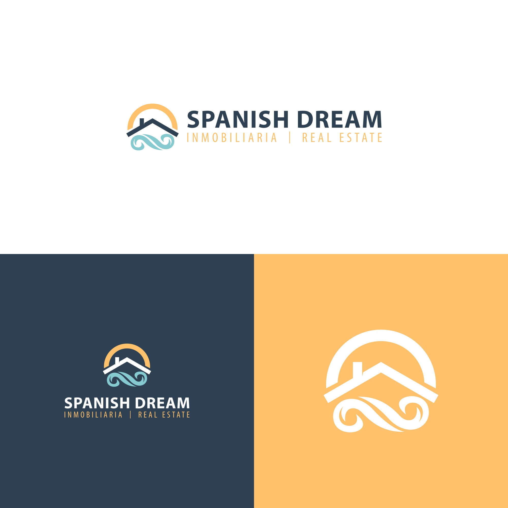 Logo Design by alitjuara for Spanish Dream Real Estate S.L., B75628917 | Design #28801593