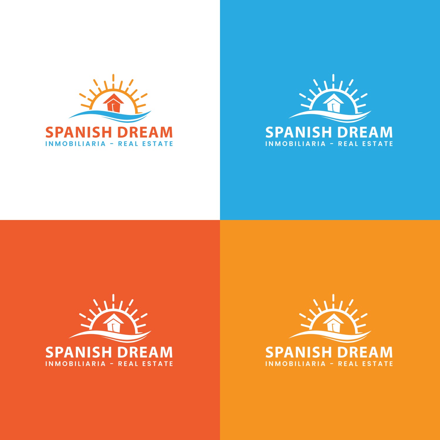 Logo Design by alitjuara for Spanish Dream Real Estate S.L., B75628917 | Design #28801594