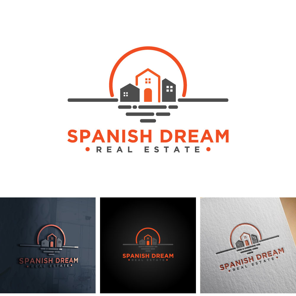 Logo Design by michellefrances for Spanish Dream Real Estate S.L., B75628917 | Design #28785122