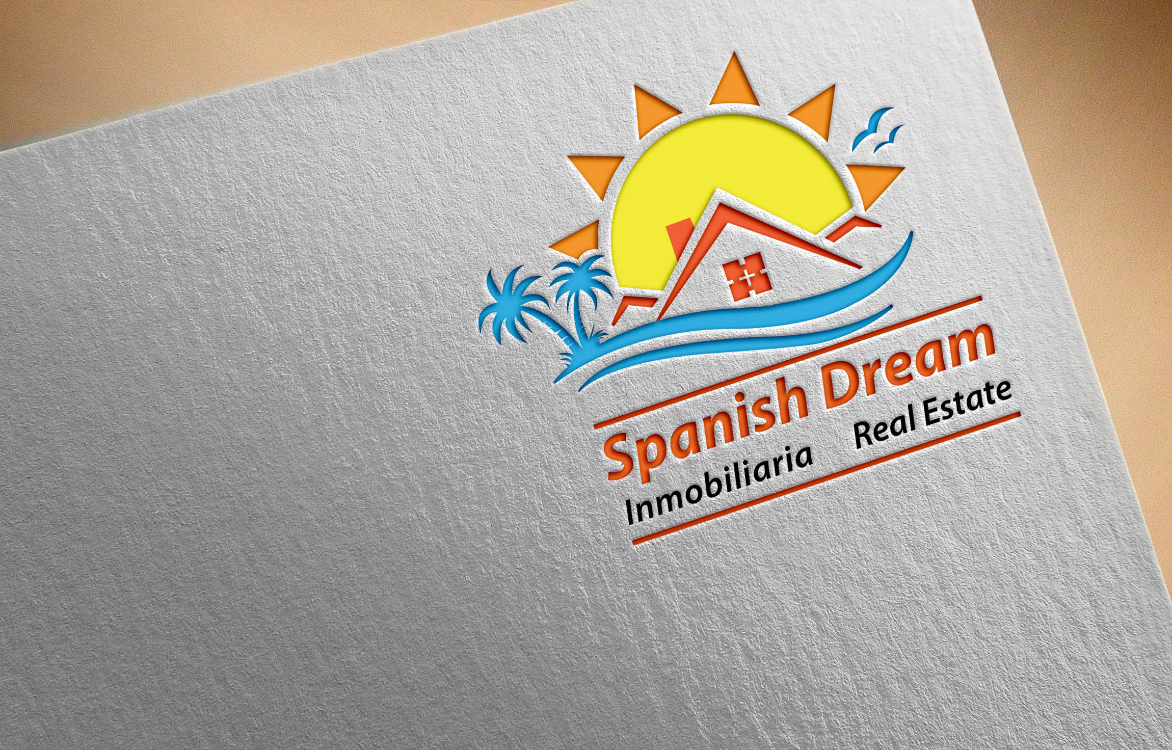 Logo Design by ARtKISTA for Spanish Dream Real Estate S.L., B75628917 | Design #28770942