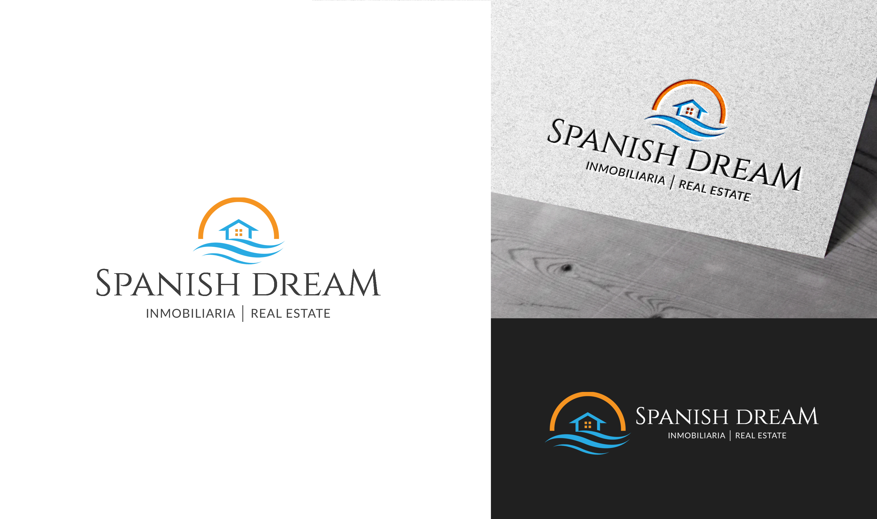 Design de Logo par christianpoetoe pour Spanish Dream Real Estate S.L., B75628917 | Design #28770354