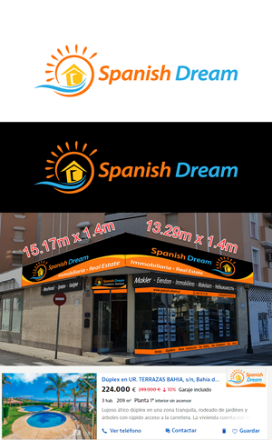 Design de Logo par anico pour Spanish Dream Real Estate S.L., B75628917 | Design : #28768788
