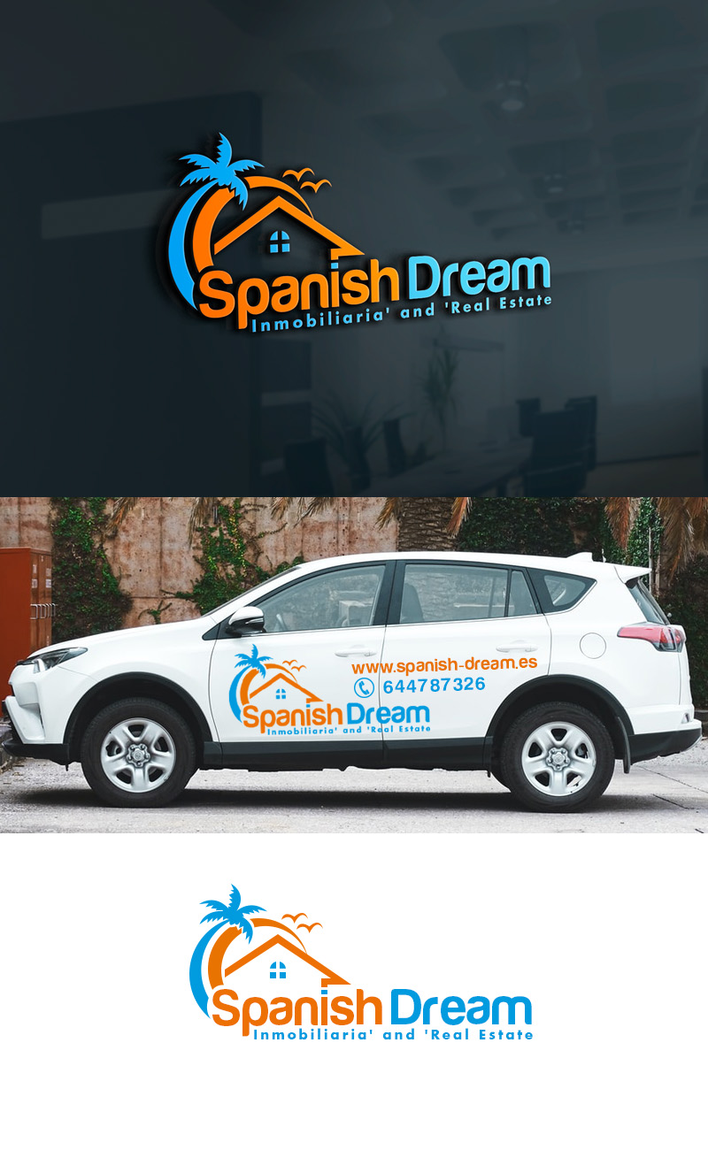 Logo Design by MCreative for Spanish Dream Real Estate S.L., B75628917 | Design #28781861