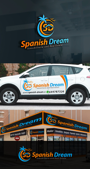 Logo Design by MCreative for Spanish Dream Real Estate S.L., B75628917 | Design: #28786696