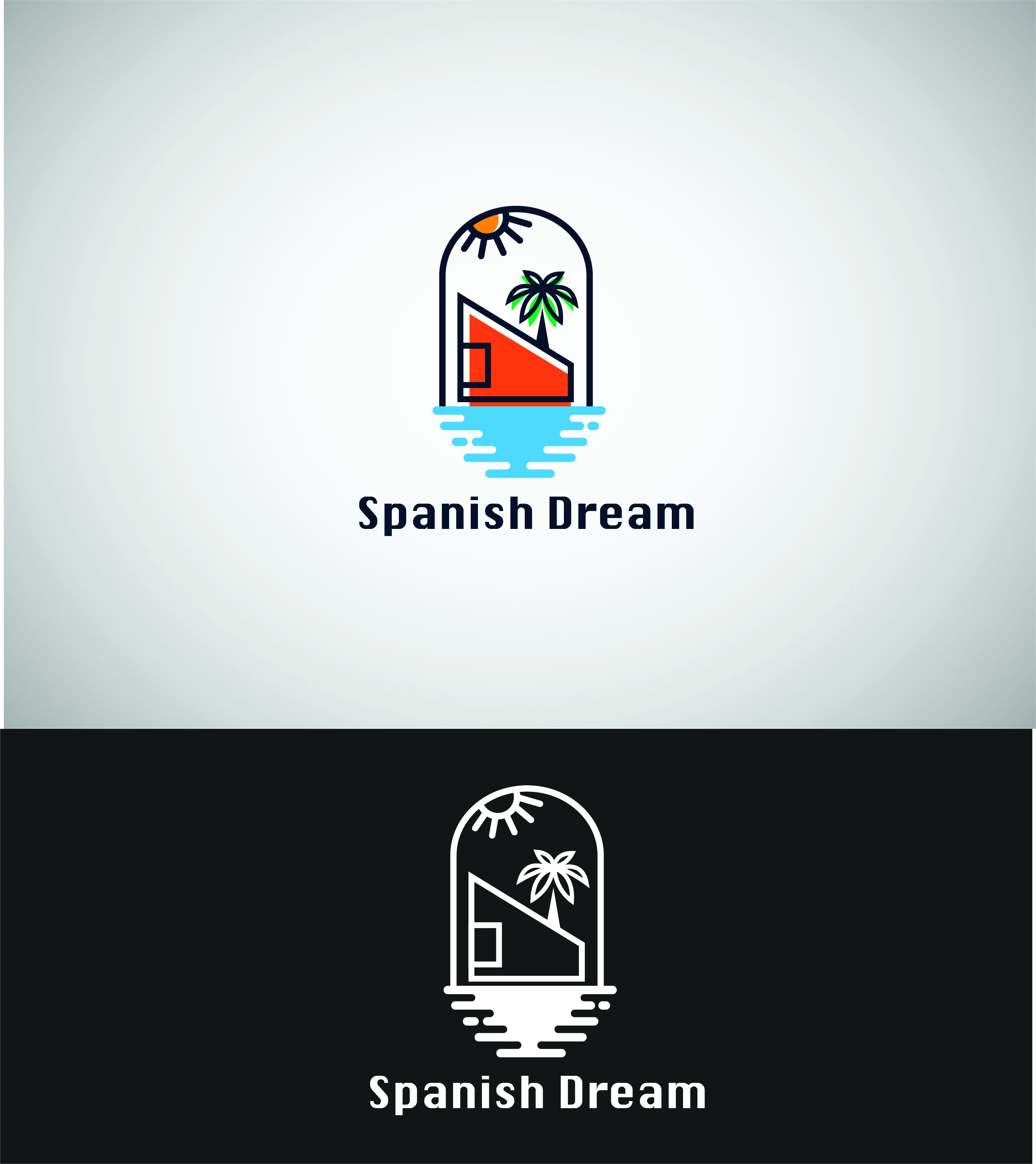 Logo Design by HzK Designs for Spanish Dream Real Estate S.L., B75628917 | Design #28772181