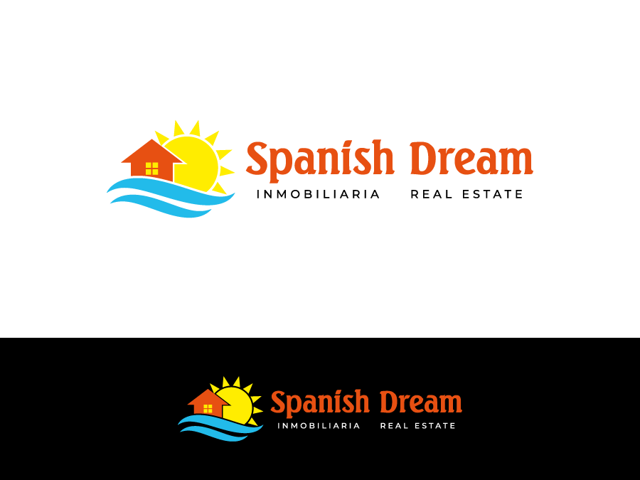 Logo Design by Sacril for Spanish Dream Real Estate S.L., B75628917 | Design #28769574