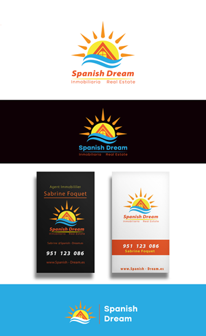 Logo Design by Alpha design for Spanish Dream Real Estate S.L., B75628917 | Design: #28775144