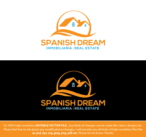 Design de Logo par FireflyArt pour Spanish Dream Real Estate S.L., B75628917 | Design : #28792418