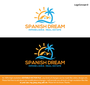 Design de Logo par FireflyArt pour Spanish Dream Real Estate S.L., B75628917 | Design : #28792429
