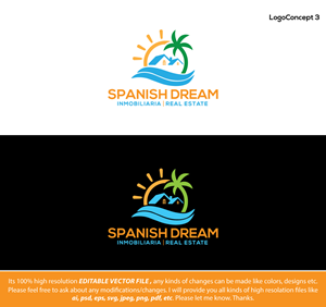 Design de Logo par FireflyArt pour Spanish Dream Real Estate S.L., B75628917 | Design : #28792442
