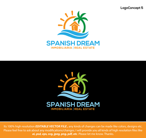 Design de Logo par FireflyArt pour Spanish Dream Real Estate S.L., B75628917 | Design : #28792465