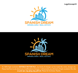 Design de Logo par FireflyArt pour Spanish Dream Real Estate S.L., B75628917 | Design : #28792471