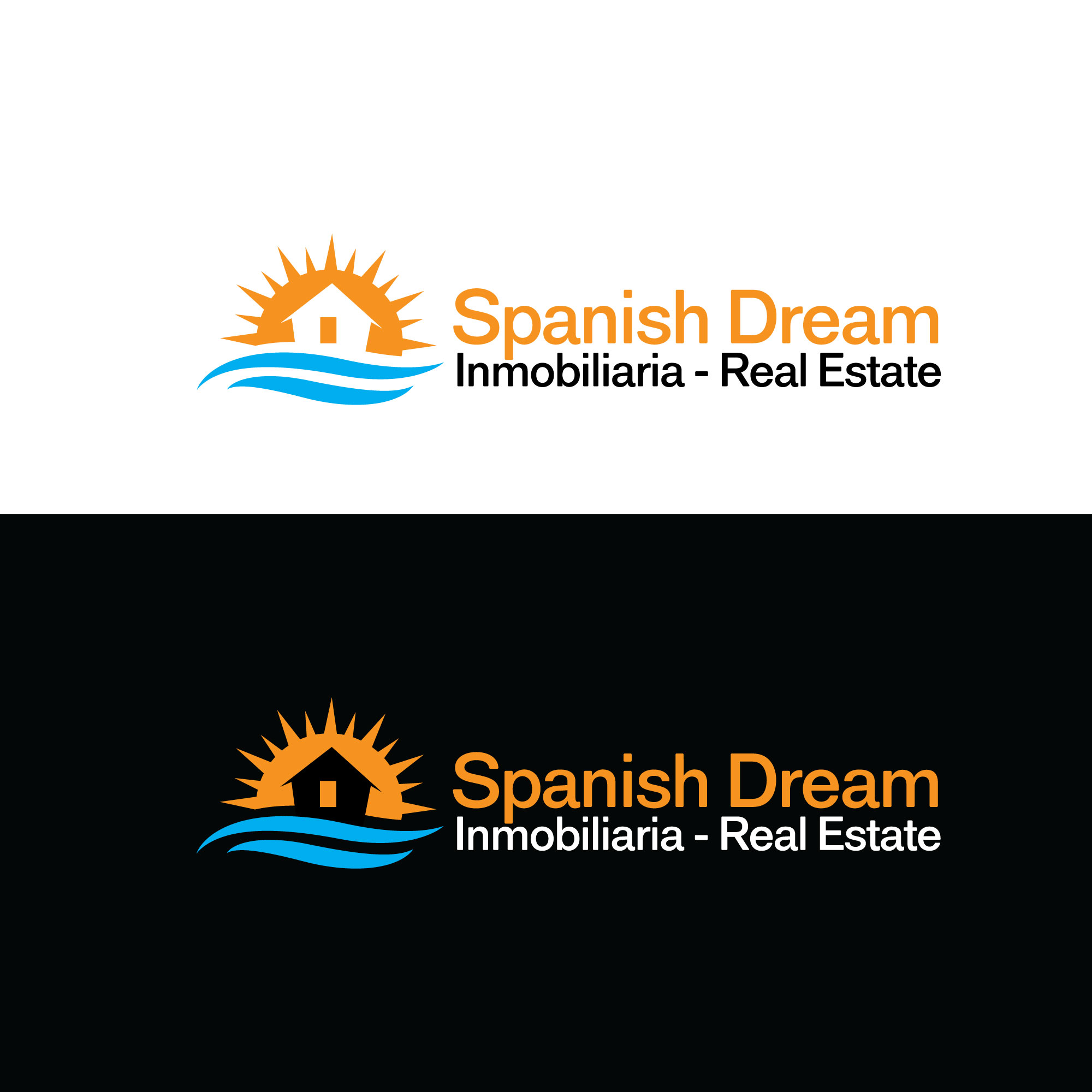 Logo Design by sherman for Spanish Dream Real Estate S.L., B75628917 | Design #28770903
