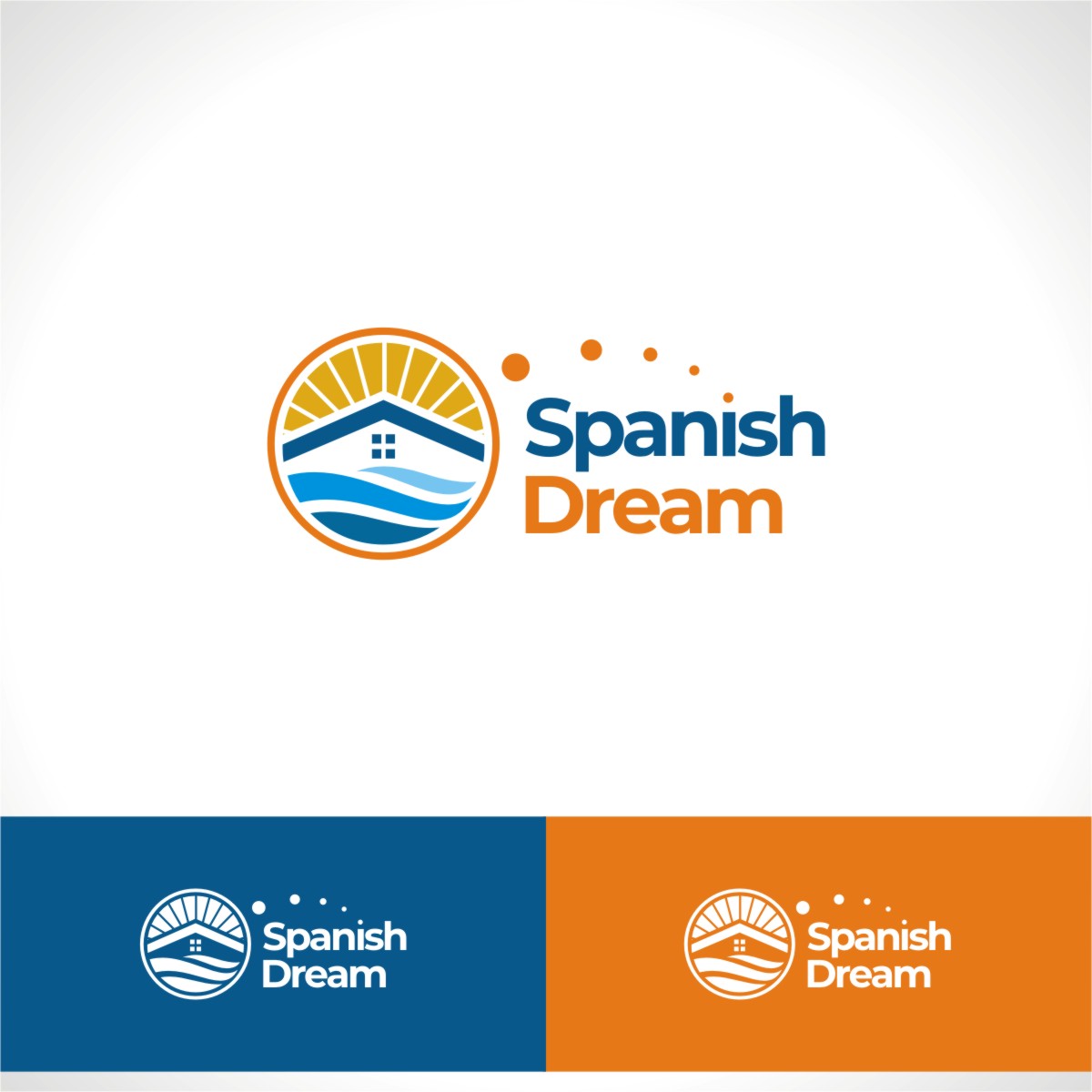 Logo Design by MAhi2014 for Spanish Dream Real Estate S.L., B75628917 | Design #28803186