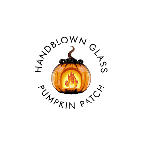 Handblown Glass Pumpkin Patch | Logo Design by sourgraping