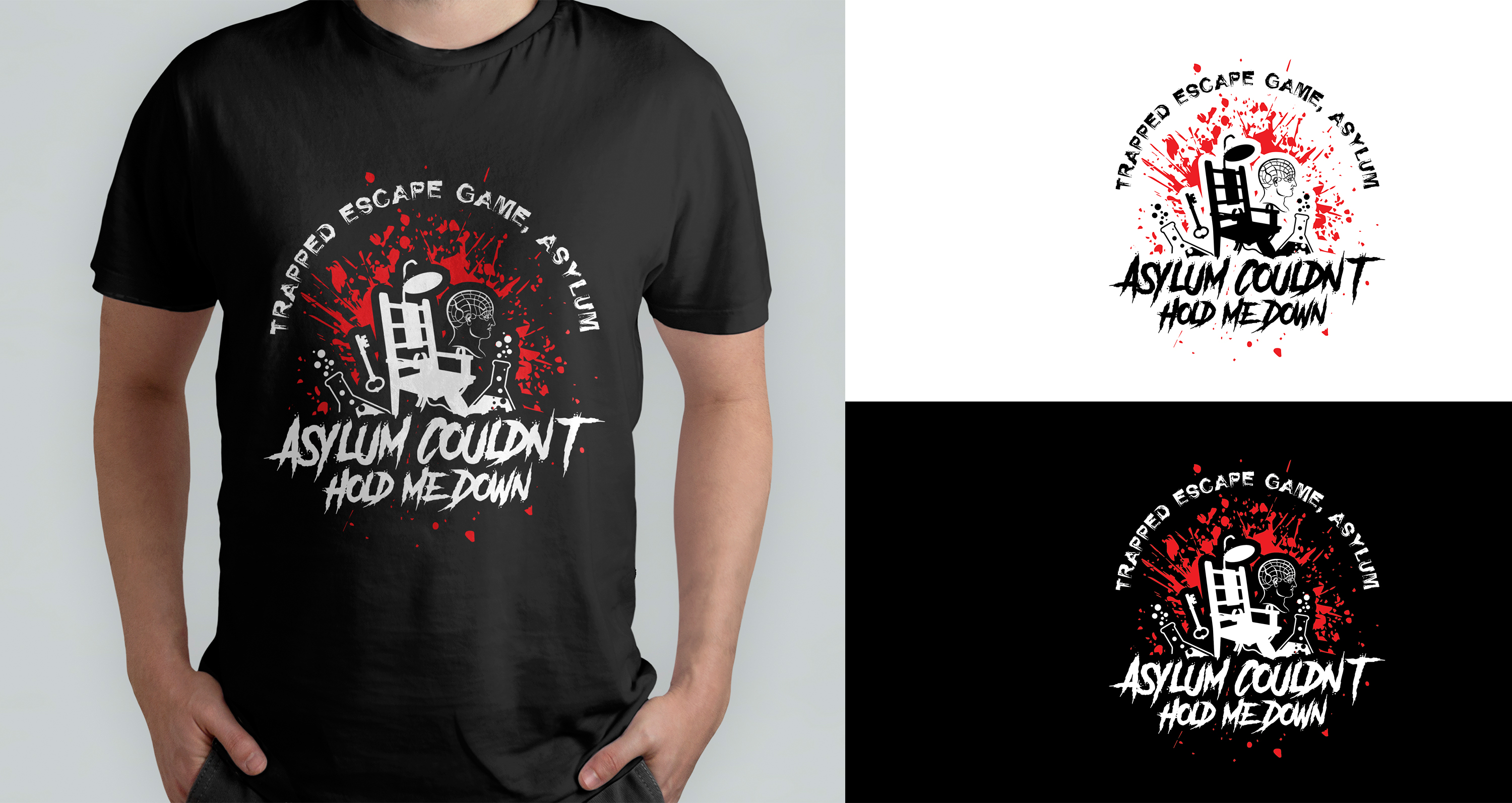 T-Shirt-Design von Graphic Storm für Trapped Escape Game | Design #28839060