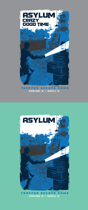 Design de T-shirt par ally designs pour Trapped Escape Game | Design : #28847968